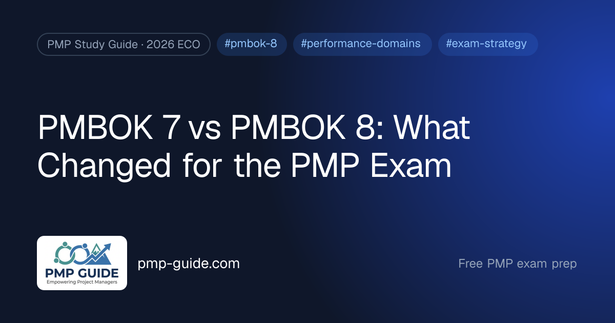 PMBOK 7 vs 8: What Changed for PMP Exam 2026 | PMP Guide